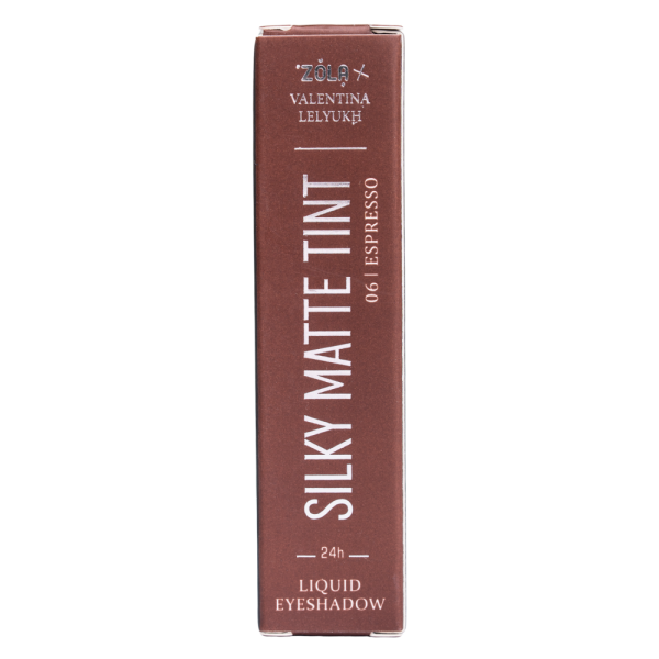 Тени для век Silky Matte Tint ZOLA x Valentina - 06 Espresso