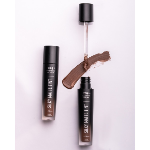 Тіні для повік Silky Matte Tint ZOLA x Valentina - 06 Espresso Тіні для повік Silky Matte Tint ZOLA x Valentina - 06 Espresso