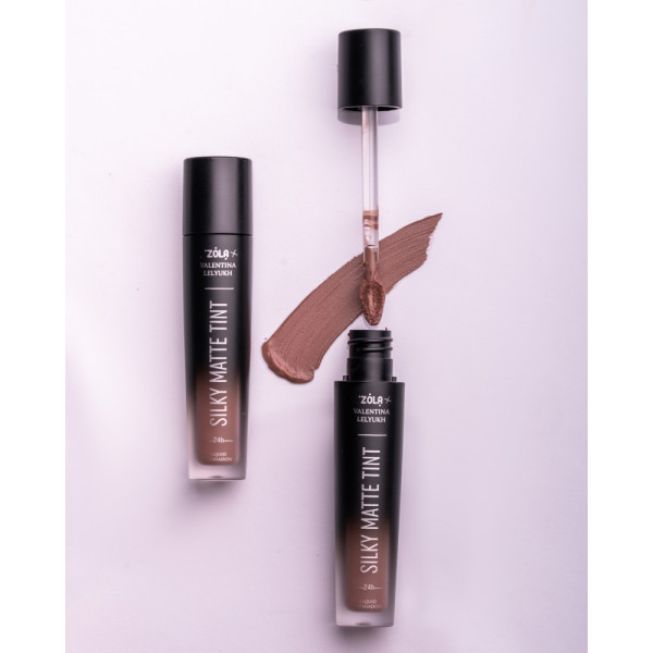 Тіні для повік Silky Matte Tint ZOLA x Valentina - 07 Smoky Orchid Тіні для повік Silky Matte Tint ZOLA x Valentina - 07 Smoky Orchid