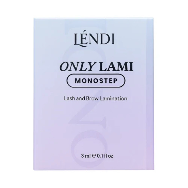 Склад для ламінування вій та брів Lendi MONOSTEP OnlyLami, 3 мл Склад для ламінування вій та брів Lendi MONOSTEP OnlyLami, 3 мл
