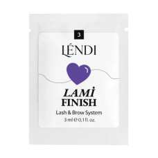 Склад для ламінування вій та брів №3 Lendi Lami Like Finish, саше 3 мл