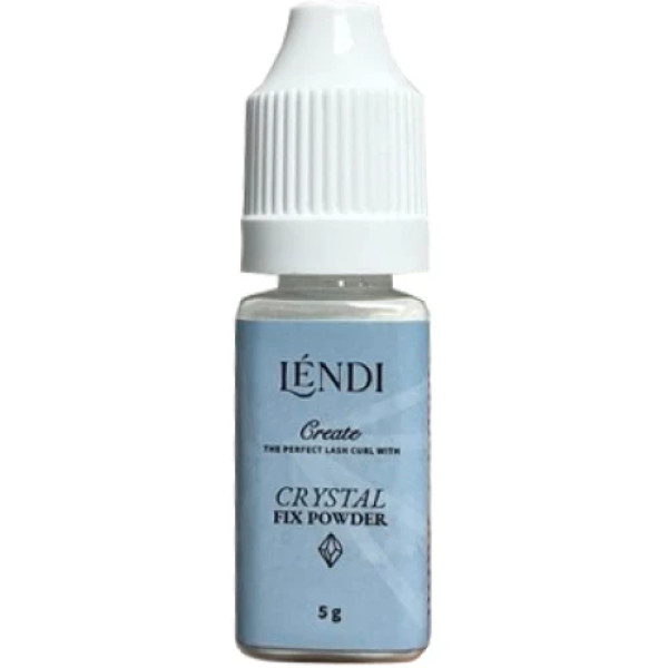 Пудра для ламінування вій Lendi Crystal Fix Powder, 5г Пудра для ламінування вій Lendi Crystal Fix Powder, 5г