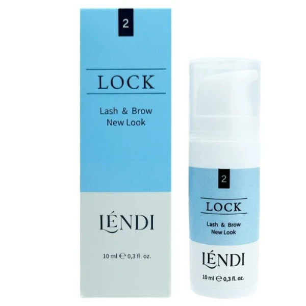 Склад для ламінування вій та брів №2 Lendi Lash & Brow New Look, 10мл Склад для ламінування вій та брів №2 Lendi Lash & Brow New Look, 10мл