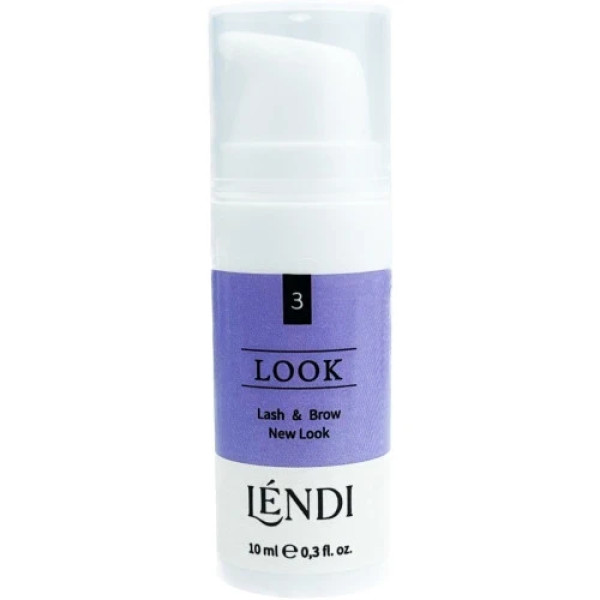 Склад для ламінування вій та брів №3 Lendi Lash & Brow New Look, 10мл Склад для ламінування вій та брів №3 Lendi Lash & Brow New Look, 10мл