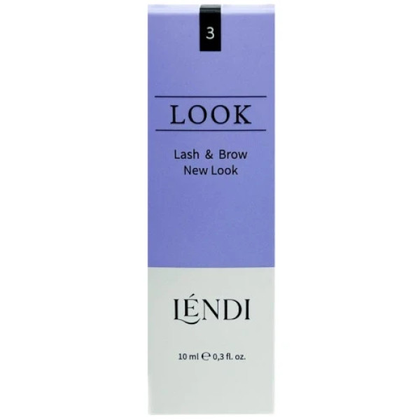 Склад для ламінування вій та брів №3 Lendi Lash & Brow New Look, 10мл Склад для ламінування вій та брів №3 Lendi Lash & Brow New Look, 10мл