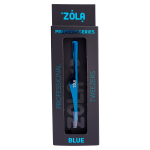 Пинцет скошенный профессиональный для бровей премиум серия ZOLA BLUE