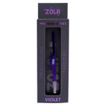Пінцет скошений професійний для брів преміум серія ZOLA VIOLET