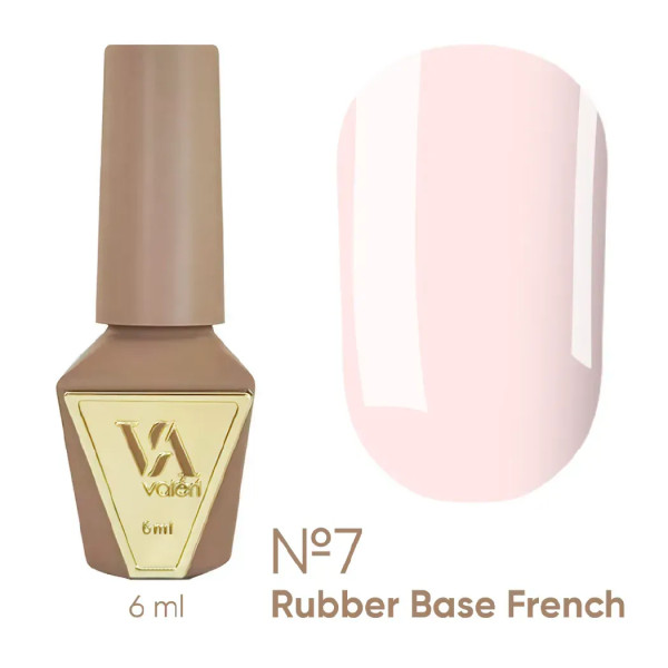 База для нігтів French Base Valeri №007, 6 мл База для нігтів French Base Valeri №007, 6 мл