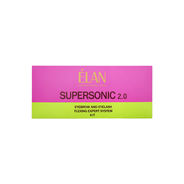 Набір експерт-система флексінгу брів та вій Elan SUPERSONIC Clear, саше 1, 2, 3 по 3 мл