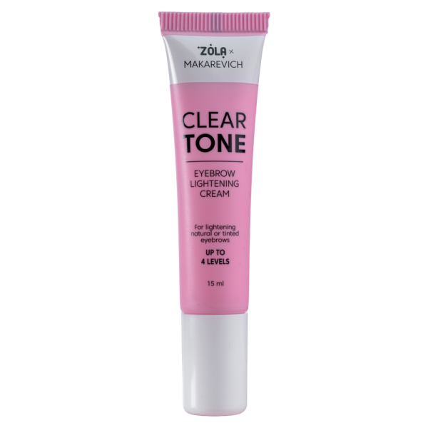 Осветлитель для бровей ZOLA x Makarevich CLEAR TONE, 15 мл