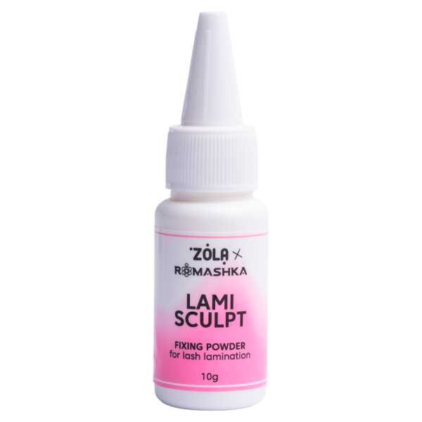 Фіксуюча пудра для ламінування вій ZOLA x Romashka LamiSculpt, 10 г
