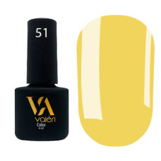 Гель-лак для нігтів Valeri Color Gel Polish №051, 6 мл