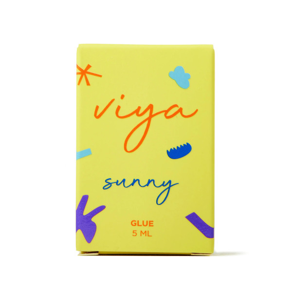 Клей для нарощування вій VIYA Sunny, 5 мл (0,5 сек), чорний Клей для нарощування вій VIYA Sunny, 5 мл (0,5 сек), чорний
