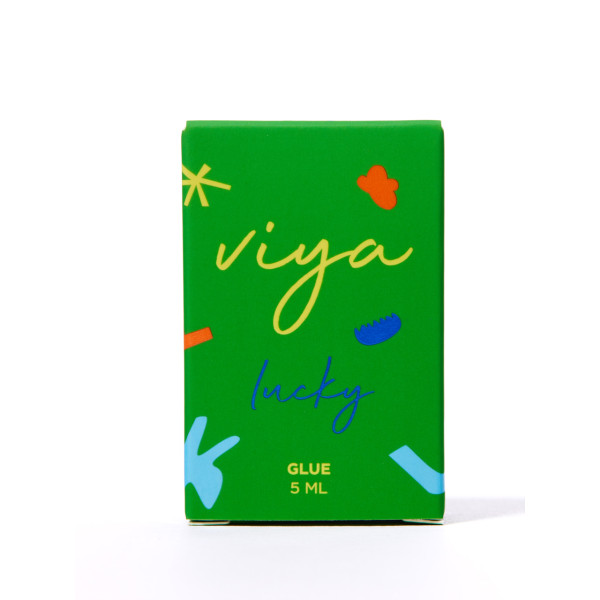 Клей для нарощування вій VIYA Lucky, 5 мл (0,3 сек), чорний Клей для нарощування вій VIYA Lucky, 5 мл (0,3 сек), чорний