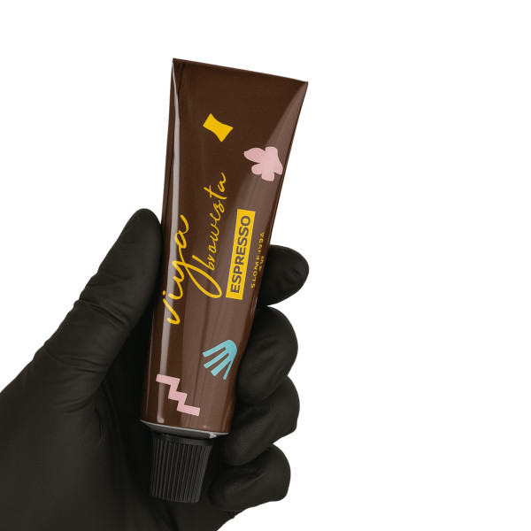 Фарба для брів VIYA - BROWISTA ESPRESSO Dark Brown, 15 мл Фарба для брів VIYA - BROWISTA ESPRESSO Dark Brown, 15 мл