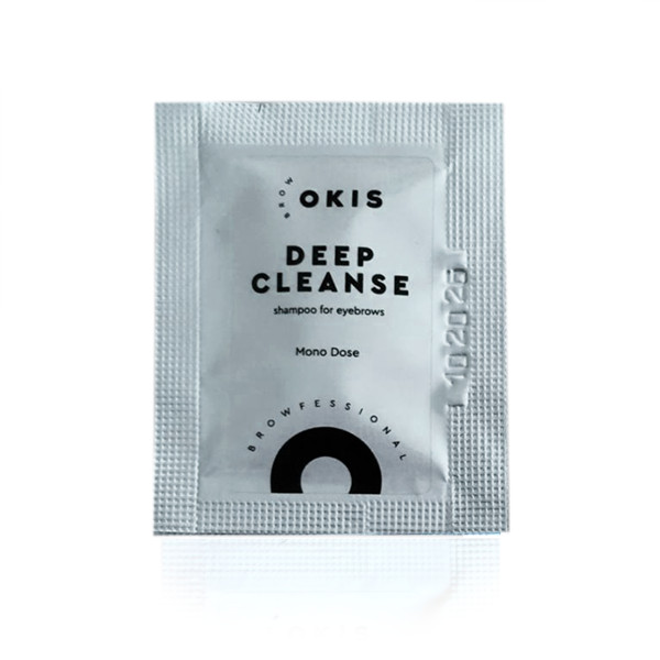 Шампунь глибокого очищення в саше для брів, вій та шкіри Deep Cleanse Shampoo OKIS BROW, 3 мл Шампунь глибокого очищення в саше для брів, вій та шкіри Deep Cleanse Shampoo OKIS BROW, 3 мл