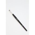 Кисть для окрашивания бровей хной H3 black из упругого нейлона со скосом OKIS BROW