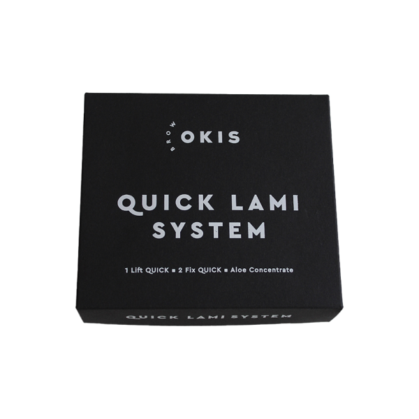 Набор составов для ламинирования OKIS BROW QUICK LAMI SYSTEM (1-Quick Lift 10 мл, 2-Quick Fix 10 мл + Aloe Concentrate 15 мл)