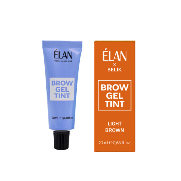 Гель-краска для бровей ELAN Light Brown, 20 мл Гель-краска для бровей ELAN Light Brown, 20 мл