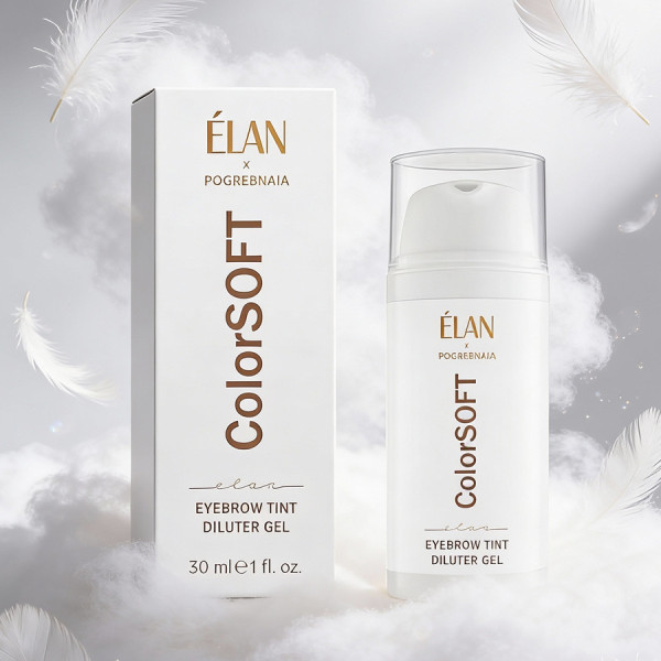 Гель-дилютер для окрашивания бровей ELAN ColorSOFT, 30 мл Гель-дилютер для окрашивания бровей ELAN ColorSOFT, 30 мл