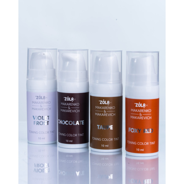 Тонуюча фарба ZOLA x Makarenko x Makarevich Toning Color Tint Violet Frost, 10 мл Тонуюча фарба ZOLA x Makarenko x Makarevich Toning Color Tint Violet Frost, 10 мл