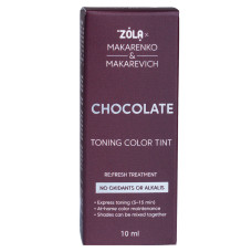 Тонуюча фарба ZOLA x Makarenko x Makarevich Toning Color Tint Cholocate, 10 мл
