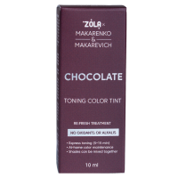 Тонуюча фарба ZOLA x Makarenko x Makarevich Toning Color Tint Cholocate, 10 мл