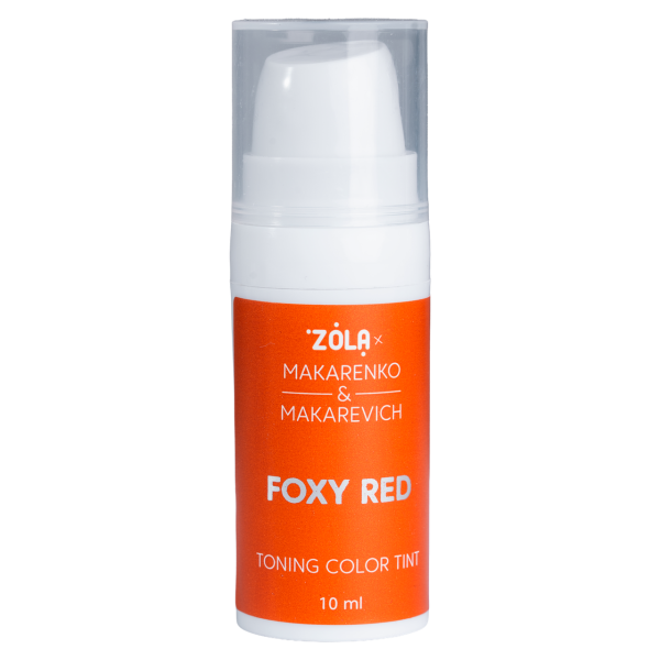 Тонуюча фарба ZOLA x Makarenko x Makarevich Toning Color Tint Foxy Red, 10 мл