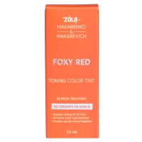 Тонуюча фарба ZOLA x Makarenko x Makarevich Toning Color Tint Foxy Red, 10 мл