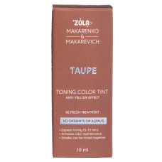 Тонуюча фарба ZOLA x Makarenko x Makarevich Toning Color Tint Taupe, 10 мл