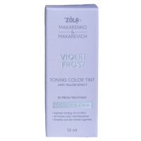 Тонуюча фарба ZOLA x Makarenko x Makarevich Toning Color Tint Violet Frost, 10 мл