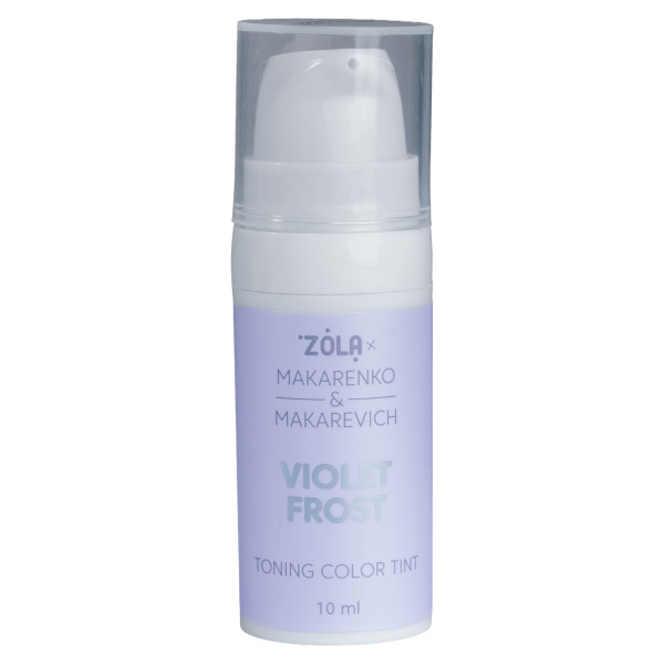 Тонуюча фарба ZOLA x Makarenko x Makarevich Toning Color Tint Violet Frost, 10 мл Тонуюча фарба ZOLA x Makarenko x Makarevich Toning Color Tint Violet Frost, 10 мл