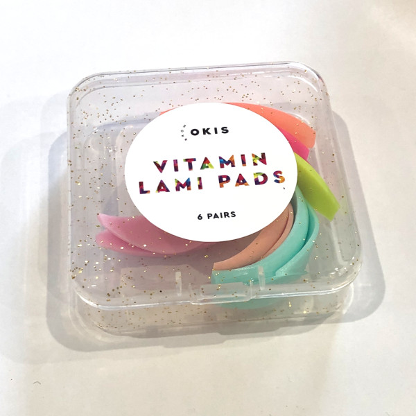 Набір валиків для ламінування OKIS BROW Vitamin Lami Pads 6 пар
