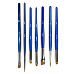 Пензель look at my brush, скошений, №01, VIYA