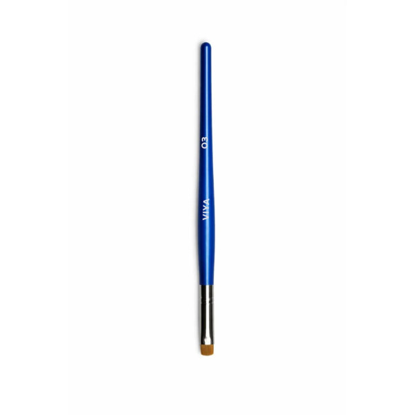 Пензель look at my brush, плоский, прямий, №03, VIYA Пензель look at my brush, плоский, прямий, №03, VIYA