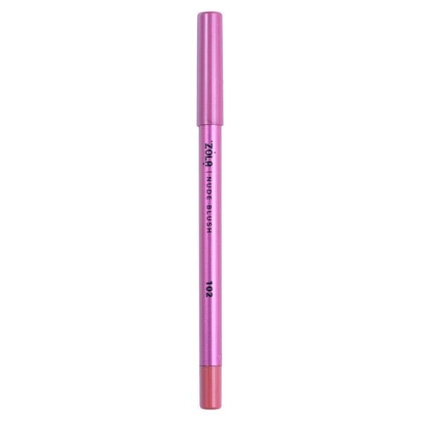 Гелевий олівець для губ 102 ZOLA Nude Blush Гелевий олівець для губ 102 ZOLA Nude Blush