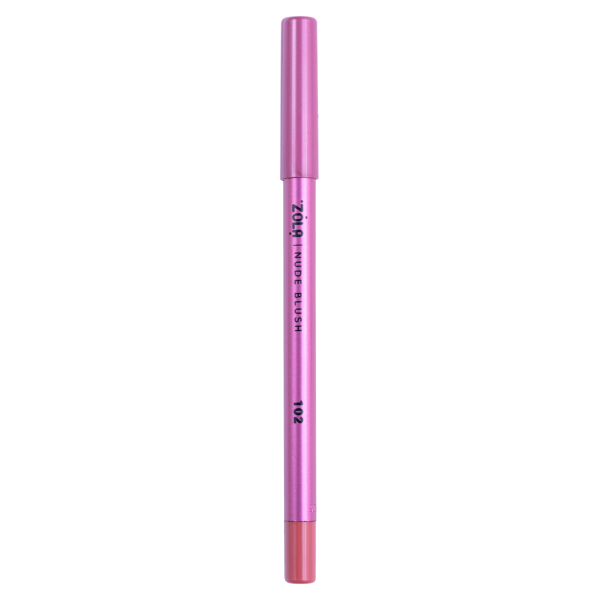 Гелевий олівець для губ 102 ZOLA Nude Blush