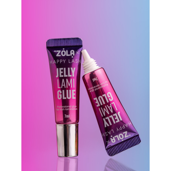 Клей для ламінування вій ZOLA x Happy Lash Jelly Lami Glue, 7 мл Клей для ламінування вій ZOLA x Happy Lash Jelly Lami Glue, 7 мл