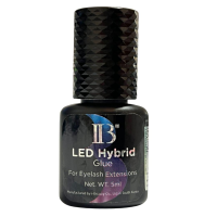 Клей для нарощування вій I-Beauty Led Hybrid (UV клей) 5мл (0.5-1 сек), чорний