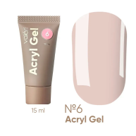 Акриловый гель Valeri Acryl Gel №6, 15 мл
