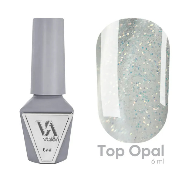Топ для нігтів Top Opal Valeri, 6 мл Топ для нігтів Top Opal Valeri, 6 мл