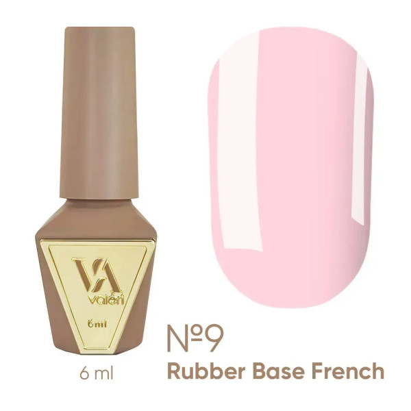 База для нігтів French Base Valeri №009, 6 мл База для нігтів French Base Valeri №009, 6 мл