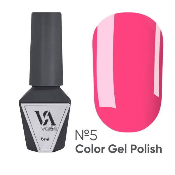 Гель-лак для ногтей Valeri Color Gel Polish №005, 6 мл Гель-лак для ногтей Valeri Color Gel Polish №005, 6 мл