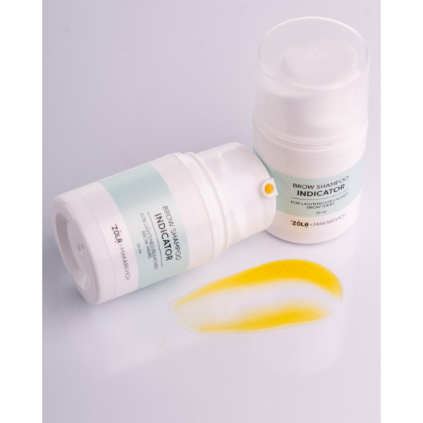 Шампунь, піна, мус індикатор для брів ZOLA x Makarevich Brow Shampoo INDICATOR, 30 мл Шампунь, піна, мус індикатор для брів ZOLA x Makarevich Brow Shampoo INDICATOR, 30 мл