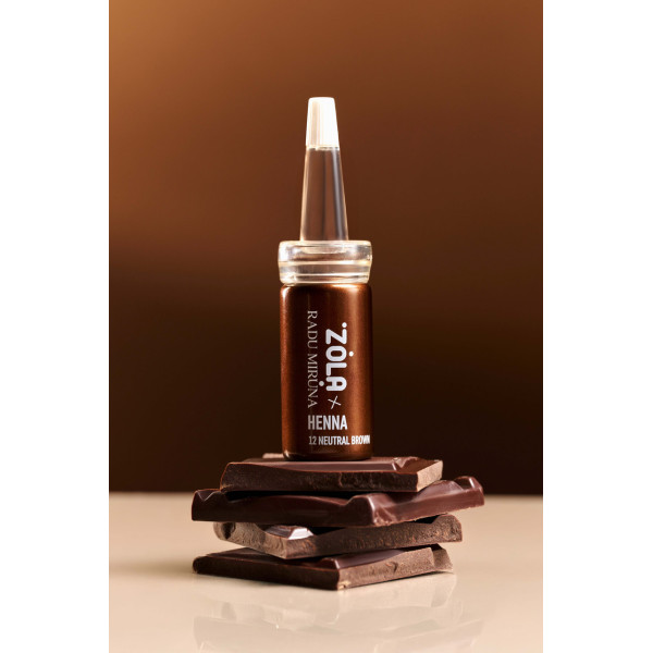 Хна професійна для брів ZOLA 10 гр (12 NEUTRAL BROWN)