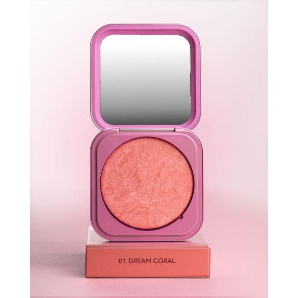 Рум’яна ZOLA Velvet Blush Glow 01 Кораловий Сон Dream Coral Рум’яна ZOLA Velvet Blush Glow 01 Кораловий Сон Dream Coral