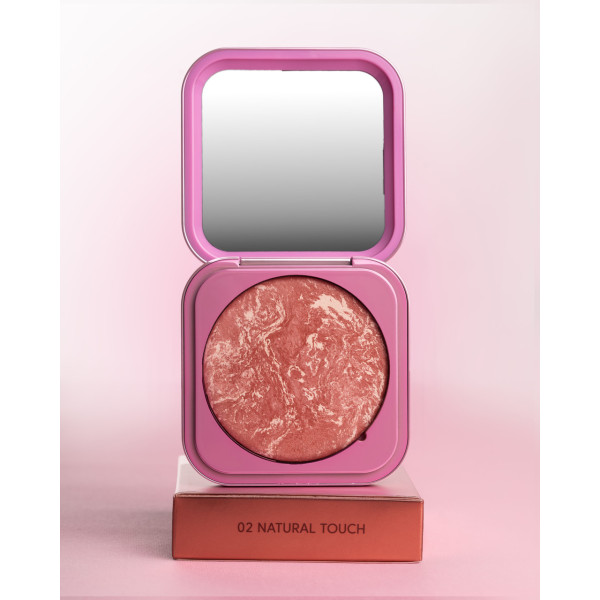 Рум'яна ZOLA Velvet Blush Glow 02 Природний дотик Natural Touch Рум'яна ZOLA Velvet Blush Glow 02 Природний дотик Natural Touch