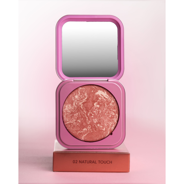 Румяна ZOLA Velvet Blush Glow 02 Природное прикосновение Natural Touch