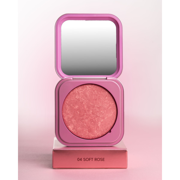 Рум'яна ZOLA Velvet Blush Glow 04 Ніжна троянда Soft Rose Рум'яна ZOLA Velvet Blush Glow 04 Ніжна троянда Soft Rose