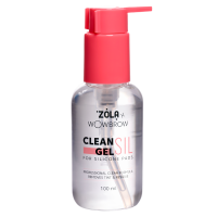 Засіб для очищення валиків для ламінації вій ZOLA x WowBrow CLEAN SIL GEL, 100 мл